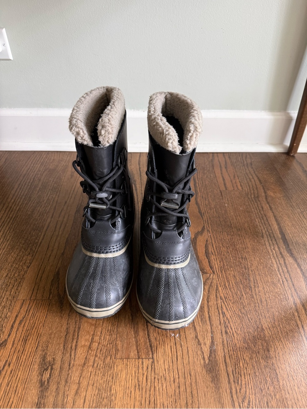 Sorel Kids’ Size 7. Black Waterproof Winter Boots.
